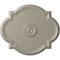 Ekena Millwork Waltz Ceiling Medallion (Fits Canopies up to 5 1/4"), 24"W x 20 1/2"H x 1 1/8"P, Pearl White CM24WAPWS - alternate 1